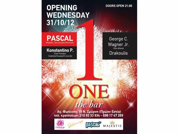 Dj Pascal - ostantinos P -George C- Warner Jr -Drakoulis@ ONE