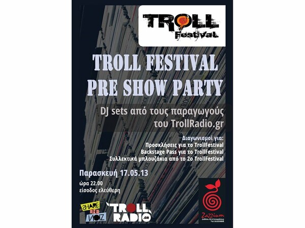 Troll FestivaL Pre - Show Party!