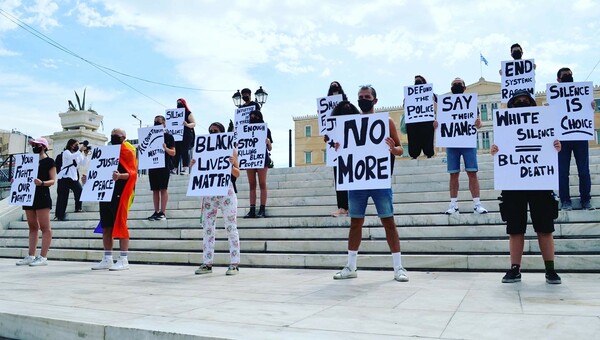 Athens Pride: Διαμαρτυρία αλληλεγγύης στο Σύνταγμα για το κίνημα Black Lives Matter