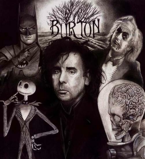 Tribute στον Tim Burton.