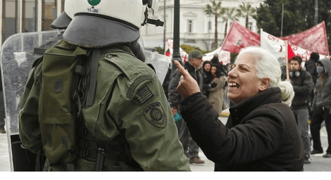 Τα επεισόδια στο Σύνταγμα