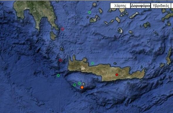 Σεισμός 5,6 Ρίχτερ στην Κρήτη