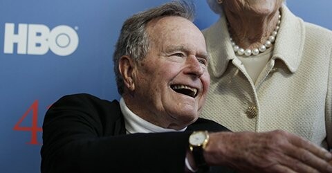 Το Spiegel πέθανε πριν την ώρα του τον George H.W. Bush