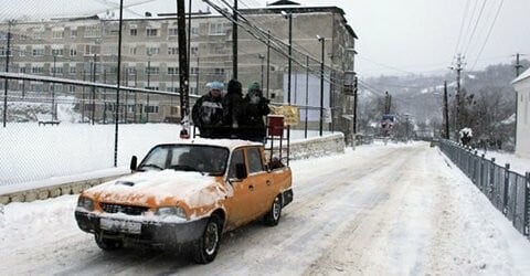 Τουρκία και Ρουμανία πλήττονται από ισχυρότατες χιονοπτώσεις