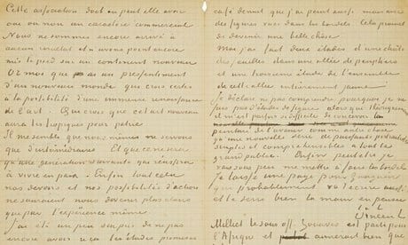 Χειρόγραφο του van Gogh και του Gauguin αποκαλύπτει τα νεανικά τους όνειρα