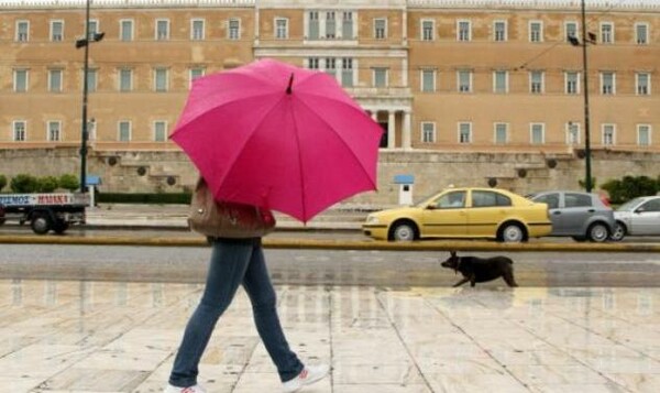 Καταιγίδες και πτώση της θερμοκρασίας