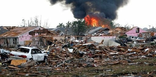 Εικόνες από τον φονικό ανεμοστρόβιλο στην Οκλαχόμα