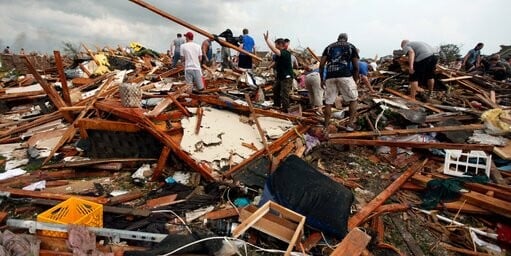 Εικόνες από τον φονικό ανεμοστρόβιλο στην Οκλαχόμα