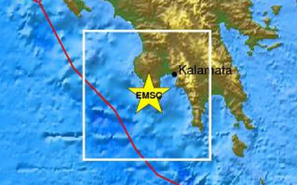 4,7 Ρίχτερ στη Μεθώνη