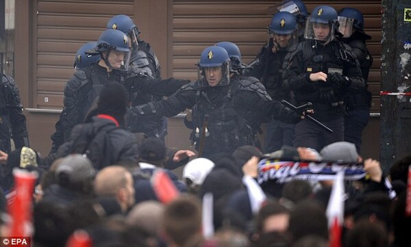 Τα «έσπασαν» οι οπαδοί της PSG στο Παρίσι