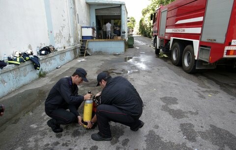 Διαρροή φυσικού αερίου στην Πεύκη