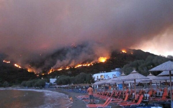 25χρονος κατηγορείται για τον εμπρησμό της Χίου