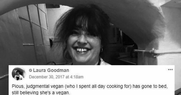 Σεφ αποκαλύπτει στο Facebook ότι «νόθευσε» το φαγητό vegan πελάτη και εξαναγκάζεται σε παραίτηση