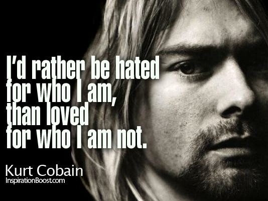 And God created Kurt Cobain...