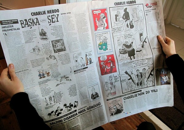 Εισαγγελική έρευνα κατά της Cumhuriyet για το Charlie Hebdo