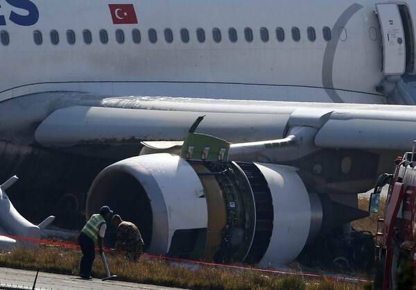 Σοβαρότατο ατύχημα αεροσκάφους της Turkish Airlines