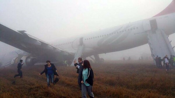 Σοβαρότατο ατύχημα αεροσκάφους της Turkish Airlines