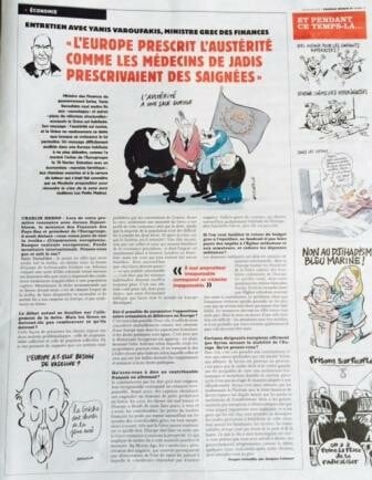 Oλόκληρη η συνέντευξη του Βαρουφάκη στο Charlie Hebdo