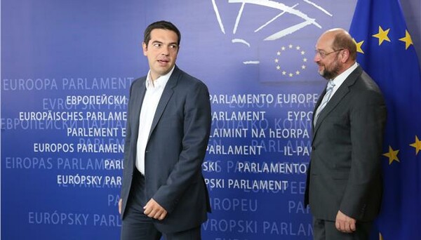 Μάρτιν Σούλτς: Τις αναταραχές στις αγορές δεν τις προκάλεσε ο Τσίπρας