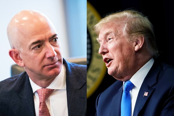 Ο Τραμπ μάλλον ετοιμάζεται να στριμώξει την Amazon
