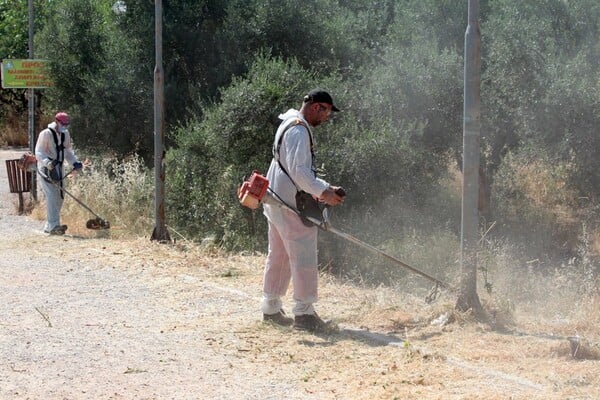 Εκατοντάδες πολίτες καθάρισαν σήμερα το πάρκο Τρίτση