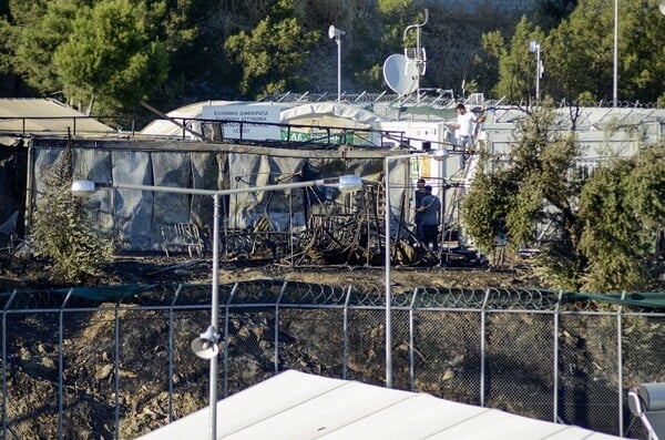 Μυτιλήνη: Συμπλοκές ανάμεσα σε Άραβες και Κούρδους στον καταυλισμό της Μόριας