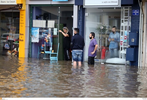 Ο όγκος νερού στη χθεσινή καταιγίδα διπλάσιος από αυτόν που δέχεται η Θεσσαλονίκη συνολικά για τον Μάιο