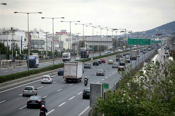 Προσωρινή διακοπή κυκλοφορίας οχημάτων σε τμήματα της Αθηνών Λαμίας