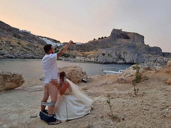 Η nsfw φωτογραφία του νεόνυμφου ζευγαριού στη Λίνδο «ακύρωσε» 300 περίπου πολιτικούς γάμους αλλοδαπών