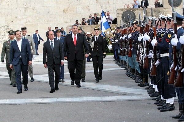 Ολάντ: Η επίσκεψή μου είναι επίσκεψη υποστήριξης και φιλίας