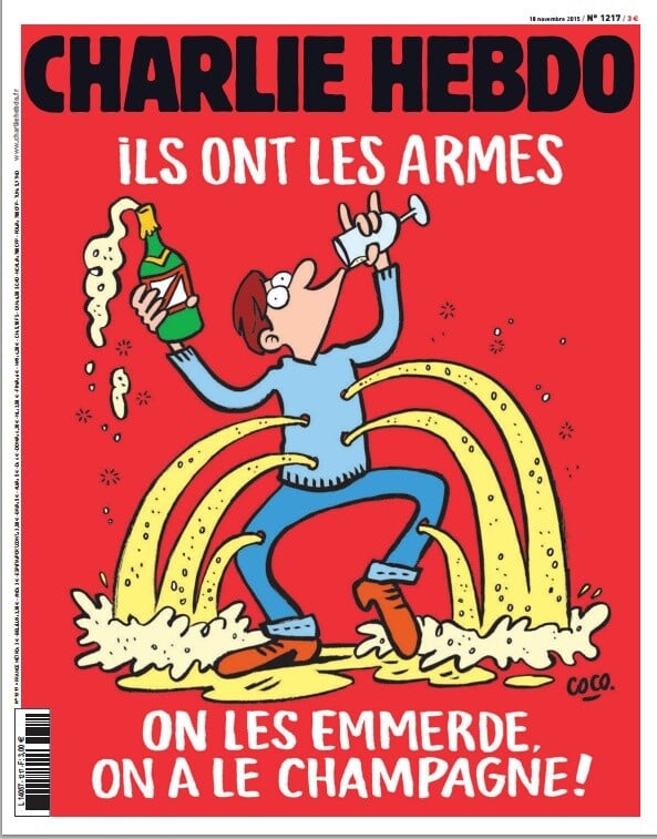 Το καυστικό σκίτσο του Charlie Hebdo για τα γεγονότα του Παρισιού