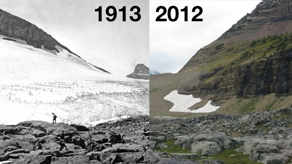 Το εθνικό πάρκο Glacier "λιώνει" - Οι αιώνιοι παγετώνες χάνονται με τρομακτικό ρυθμό