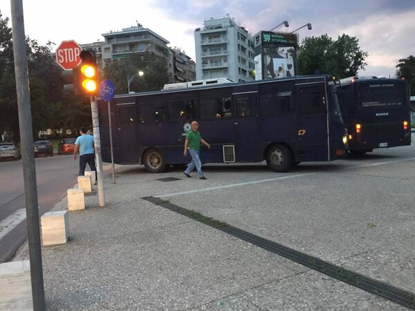 Πορεία για τη Μακεδονία στο κέντρο της Θεσσαλονίκης