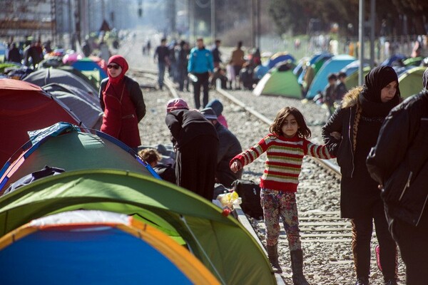 Νέες εικόνες της Ειδομένης από ψηλά - Η προσφυγούπολη με τους 13.000 εγκλωβισμένους