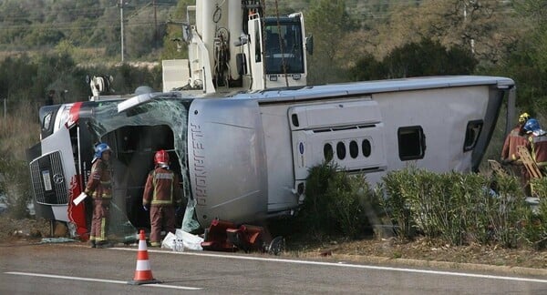 Ισπανία: Το προξενείο δεν επιβεβαιώνει την παρουσία Ελλήνων φοιτητών στο δυστύχημα