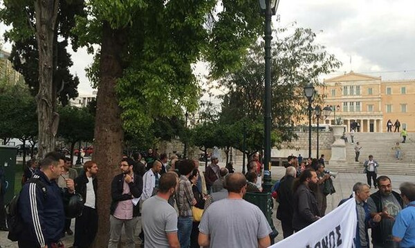 Συλλαλητήριο δικηγόρων και επιστημονικών κλάδων στο κέντρο