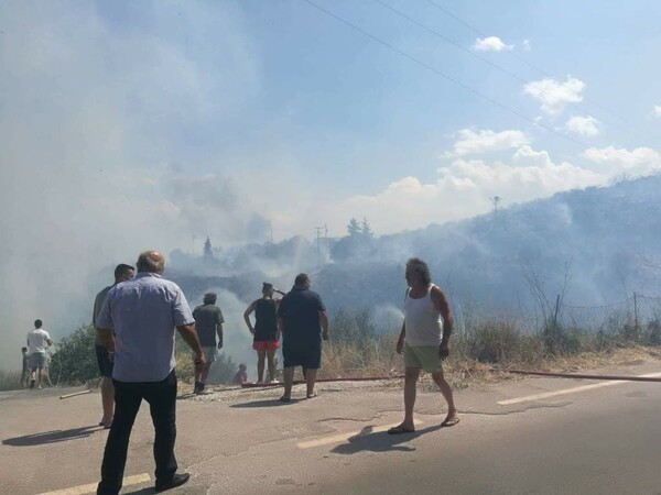 Μεγάλη πυρκαγιά στα Χανιά