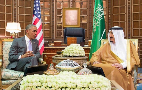 Ο Ομπάμα στους Σαουδάραβες