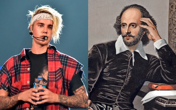 Στίχοι του Bieber ή του Σαίξπηρ; Οι Βρετανοί απάντησαν και τα αποτελέσματα είναι απογοητευτικά