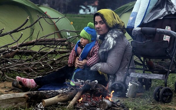 Συγκέντρωση διαμαρτυρίας από κατοίκους της Ειδομένης