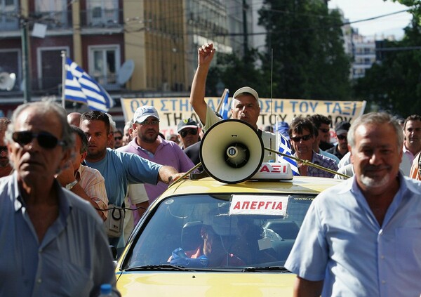 Τα ταξί έτοιμα για κινητοποιήσεις