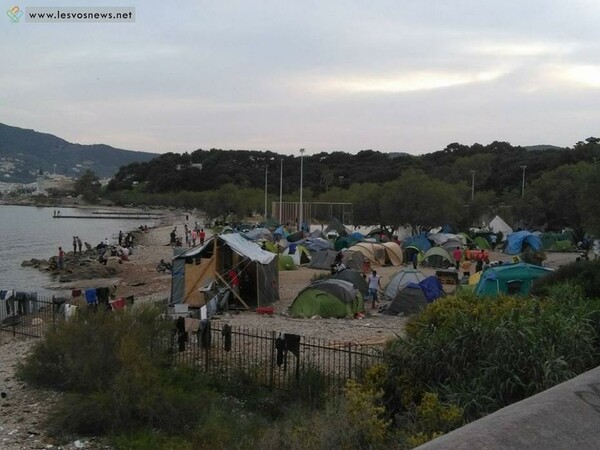 Λέσβος: Εκκενώθηκε παραλία, που είχε καταληφθεί από ομάδες ακτιβιστών