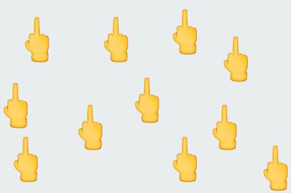 Έρχεται το επίσημο emoji με το υψωμένο μεσαίο δάκτυλο