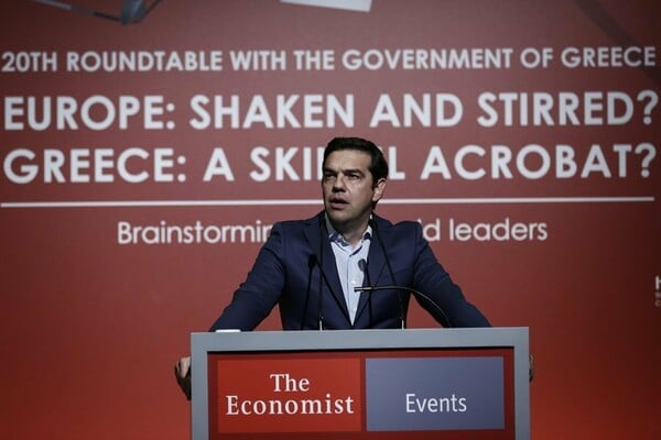 Τσίπρας στο συνέδριο του Economist: Eίναι αδύνατον να έχουμε πρωτογενή πλεονάσματα 3,5%