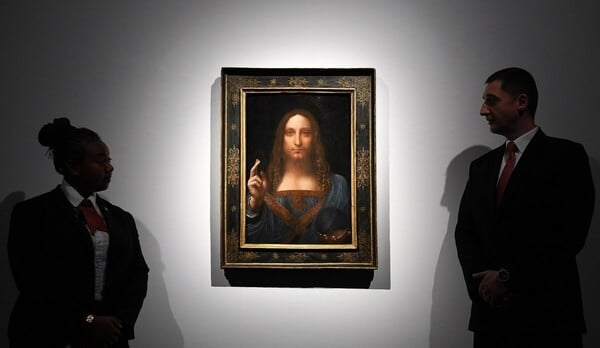 Δημοπρατείται από τον οίκο Christie's ο "Salvator Mundi" του Ντα Βίντσι