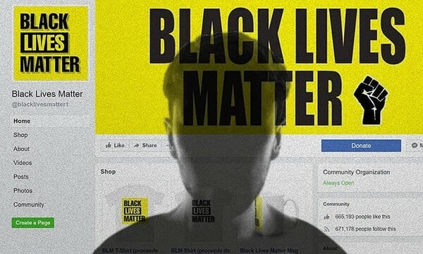 Μεγάλη απάτη στο Facebook με ψεύτικη σελίδα για το Black Lives Matter