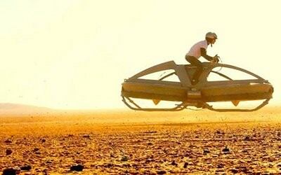 Ιπτάμενη μοτοσυκλέτα αλά Star Wars