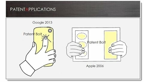Η Google κατοχύρωσε πατέντα για οπίσθια επιφάνεια αφής