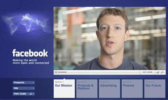 Ο Mark Zuckerberg στο κυνήγι επενδυτών