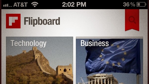 Επιτέλους το Flipboard και σε iPhone application.